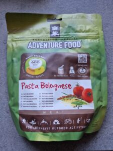 Adventure Food Pasta Bolognese frysetørret turmad