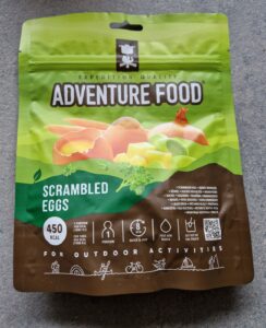 Adventure Food frysetørret røræg til morgenmad