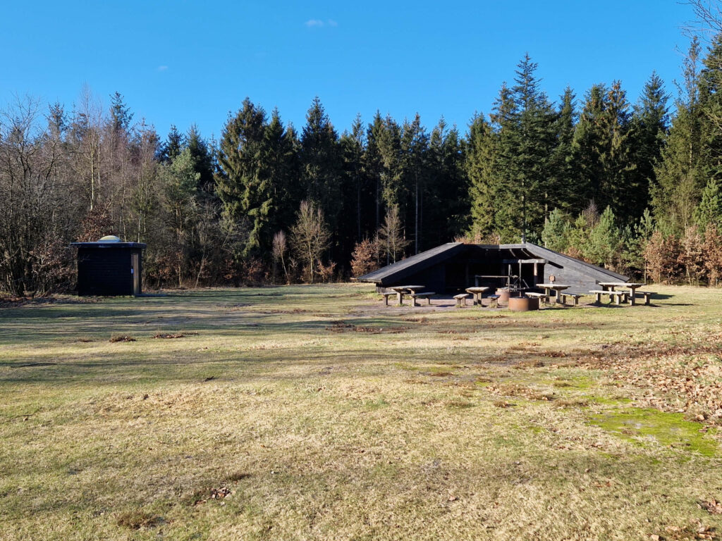 Tinkerdal Shelterplads ved Skave nær Holstebro