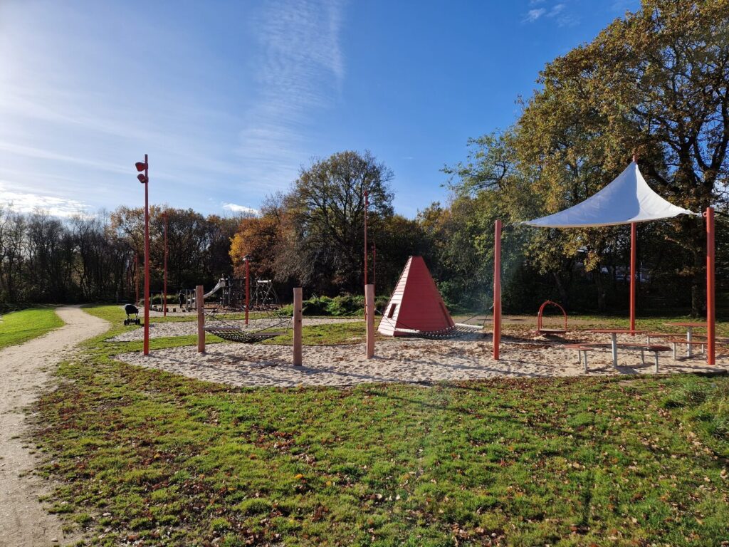 Legepladsen ved Kibæk børnesø