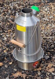 Kelly Kettle vulkankedel til kogning af vand