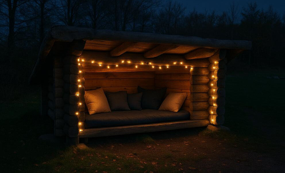 Glamping i shelter