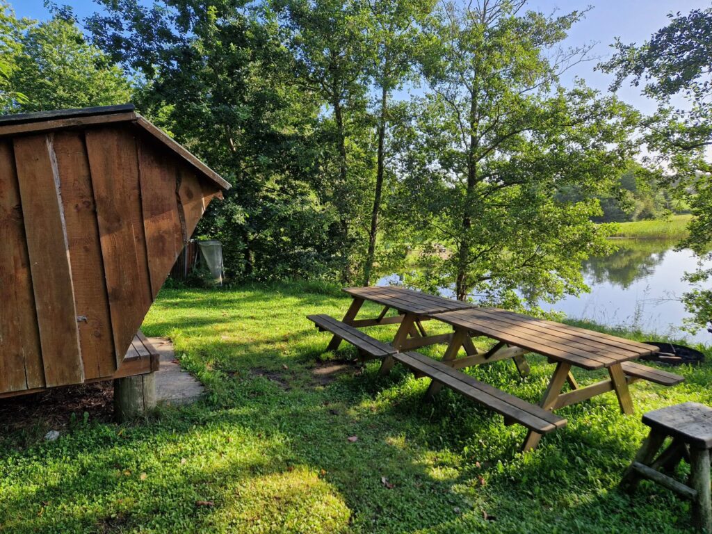 Shelterplads ved Sinding Lystfiskersø
