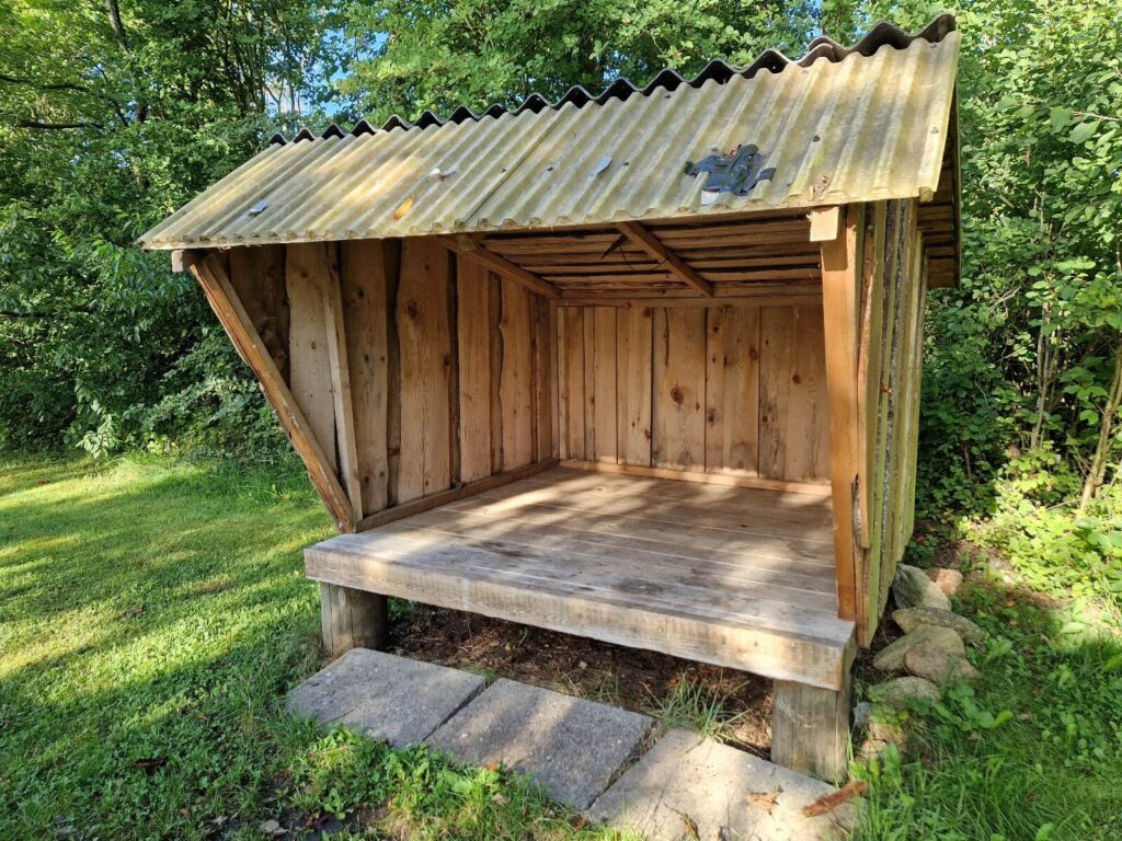 Shelterplads ved Sinding Lystfiskersø