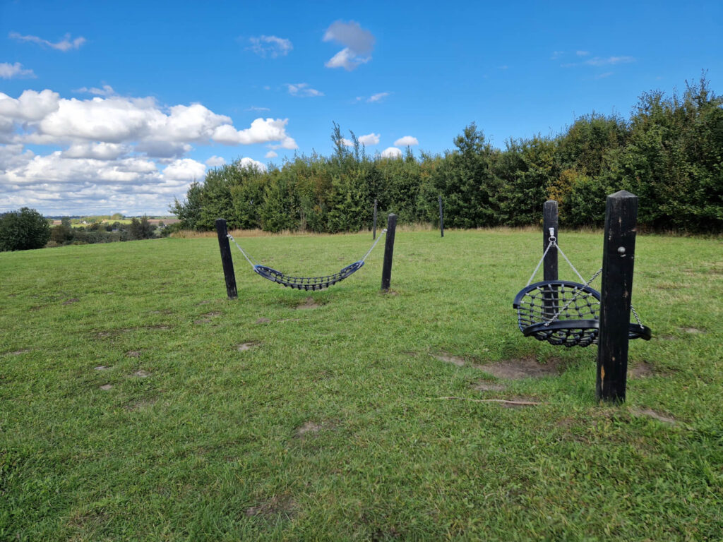 Hængekøjer ved Åbo Skov Shelterplads