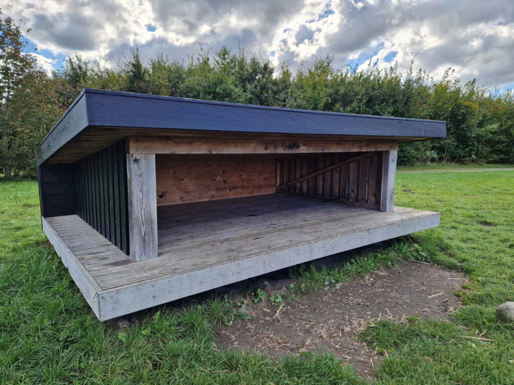 Shelter ved Åbo Skov Shelterplads