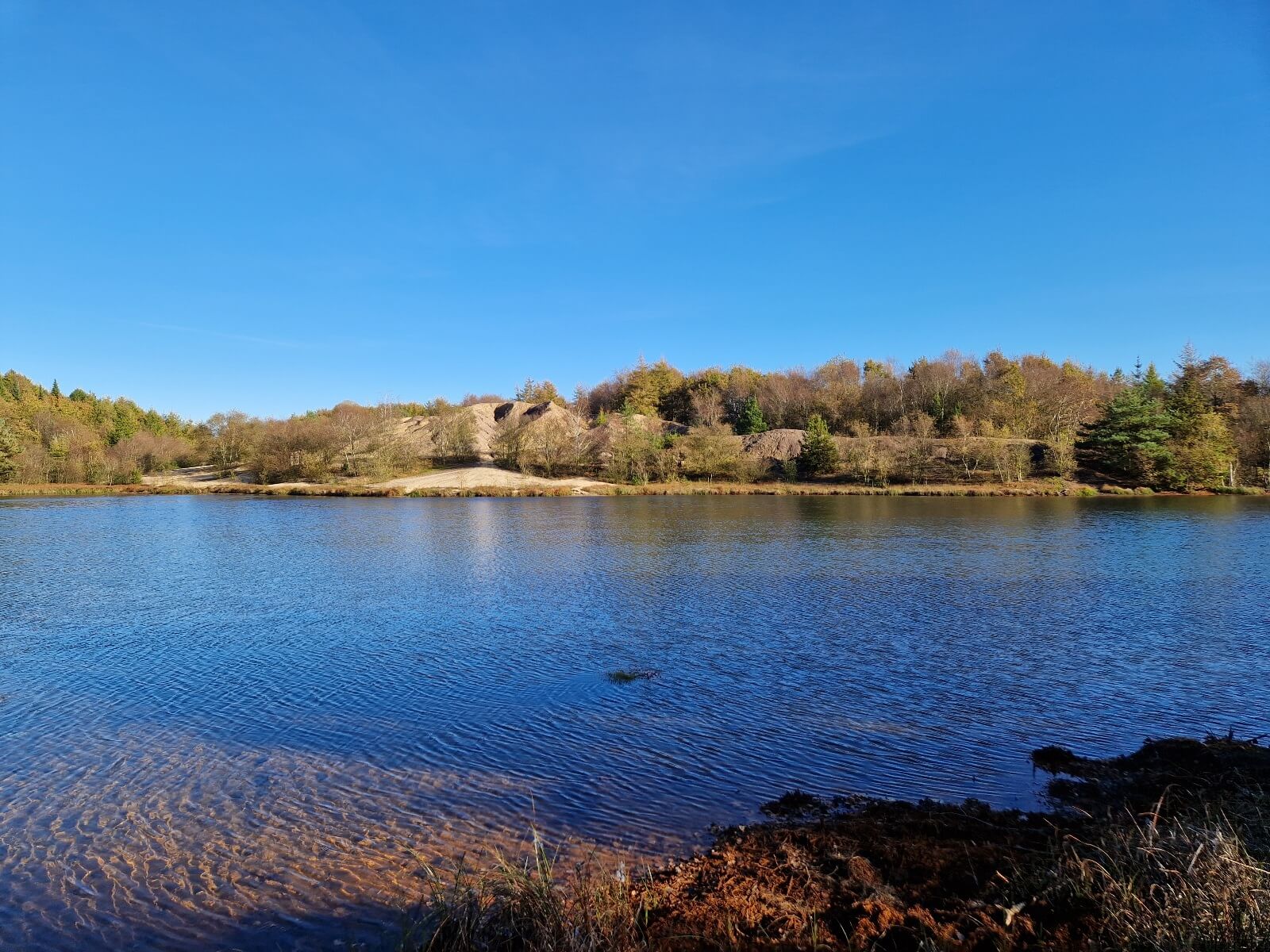 Kulsøen ved Haunstrup Brunkulslejer shelterplads